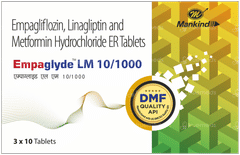 Empaglyde Lm 10/1000 Tablet 10