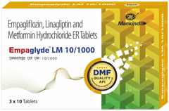 Empaglyde Lm 10/1000 Tablet 10