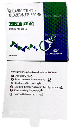 Glizid Xr 60 Tablet 15 Glizid Xr 60 Tablet 15