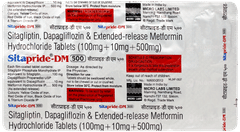 Sitapride Dm 500 Tablet 10