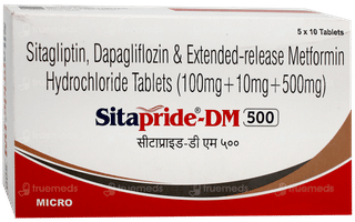 Sitapride Dm 500 Tablet 10