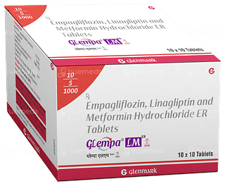 Glempa Lm Er 10/5/1000 Tablet 10