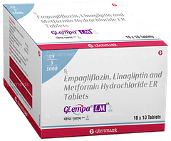 Glempa Lm Er 25/5/1000 Tablet 10