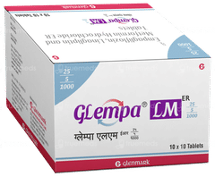 Glempa Lm Er 25/5/1000 Tablet 10