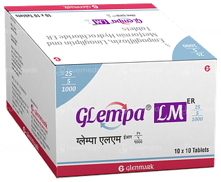 Glempa Lm Er 25/5/1000 Tablet 10