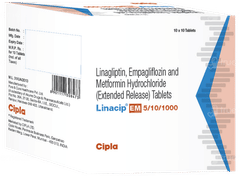 Linacip Em 5/10/1000 Tablet 10