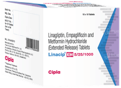 Linacip Em 5/25/1000 Tablet 10