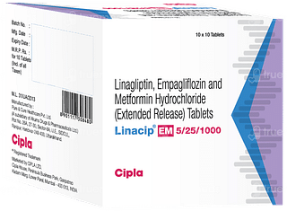 Linacip Em 5/25/1000 Tablet 10