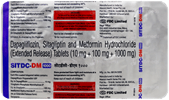 Sitdc Dm 1000 Tablet 10 Sitdc Dm 1000 Tablet 10