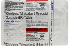 Cilix Tm 10/40/25 Tablet 15