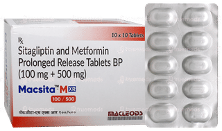 Macsita M Xr 100/500 Tablet Pr 10