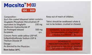 Macsita M Xr 100/500 Tablet Pr 10