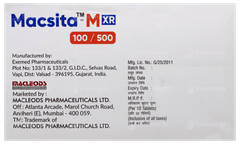 Macsita M Xr 100/500 Tablet Pr 10