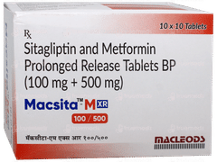 Macsita M Xr 100/500 Tablet Pr 10