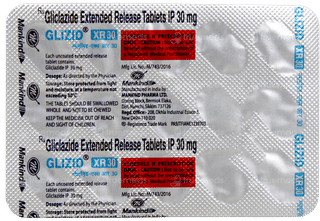 Glizid Xr 30 Tablet 15