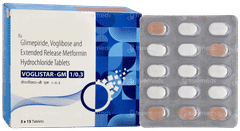 Voglistar GM 1/0.3 Tablet 15