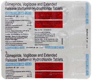 Voglistar GM 1/0.3 Tablet 15