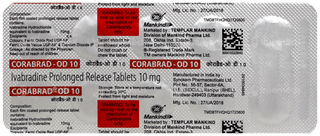 Corabrad Od 10 Tablet 10