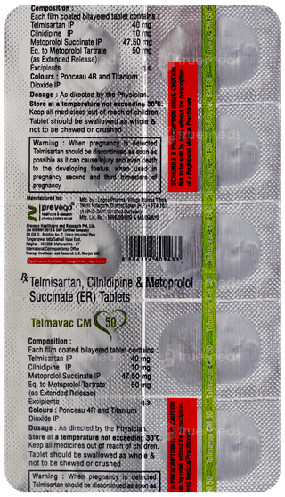 Telmavac CM 50 Tablet 10