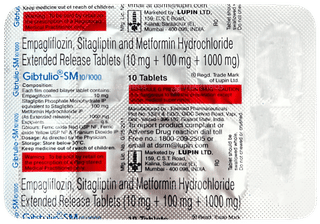 Gibtulio Sm 10/1000 Tablet 10
