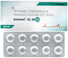Aclomet Xl 3d 25 Tablet 10