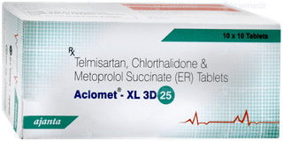 Aclomet Xl 3D 25 Tablet 10