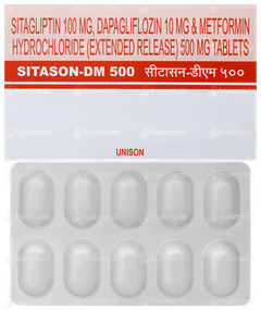 Sitason Dm 500 Tablet 10