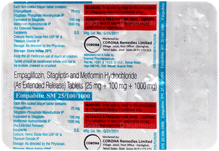 Empabite Sm 25/100/1000 Tablet 10