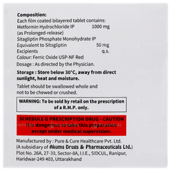 Sitahenz M 1000 Tablet Pr 10