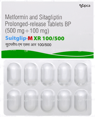 Suitglip M Xr 100/500 Tablet Pr 10