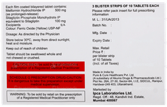 Suitglip M Xr 100/500 Tablet Pr 10