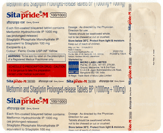 Sitapride M 100/1000 Tablet Pr 15