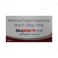 Sitapride M 100/1000 Tablet 10 Sitapride M 100/1000 Tablet 10