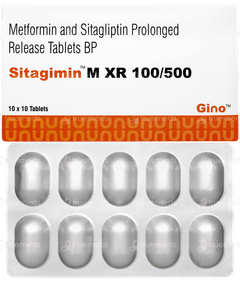 Sitagimin M Xr 100/500 Tablet 10