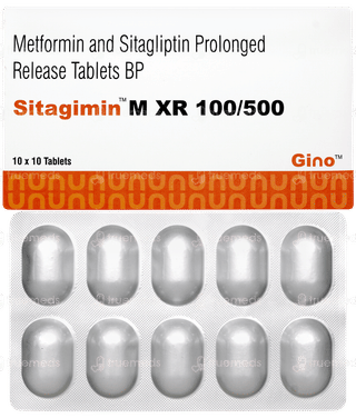 Sitagimin M Xr 100/500 Tablet 10