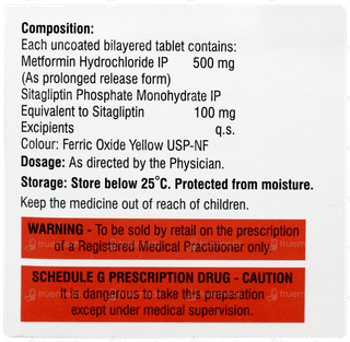 Sitagimin M Xr 100/500 Tablet 10