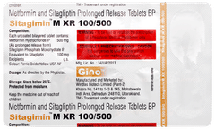 Sitagimin M Xr 100/500 Tablet 10