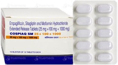 Cospiaq Sm 25+100+1000 Tablet 10