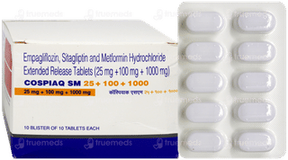 Cospiaq Sm 25+100+1000 Tablet 10