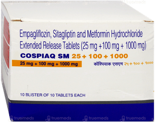 Cospiaq Sm 25+100+1000 Tablet 10