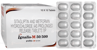 Ignalis M 50/500 Tablet 15