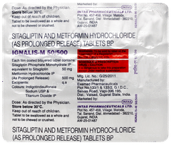 Ignalis M 50/500 Tablet 15