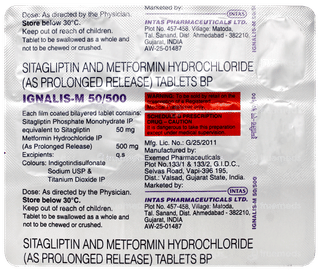 Ignalis M 50/500 Tablet 15
