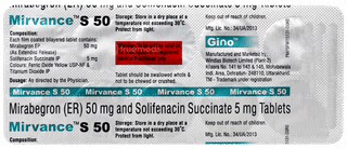 Mirvance S 50 Tablet 10
