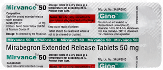 Mirvance 50 Tablet 10