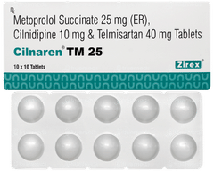 Cilnaren Tm 25 Tablet 10