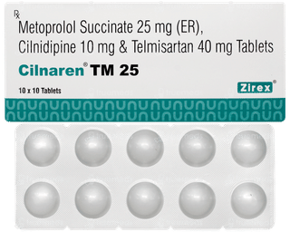 Cilnaren Tm 25 Tablet 10