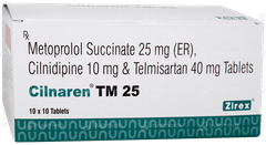Cilnaren Tm 25 Tablet 10