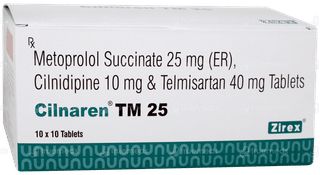 Cilnaren Tm 25 Tablet 10