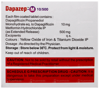 Dapazep M 10/500 Tablet 10